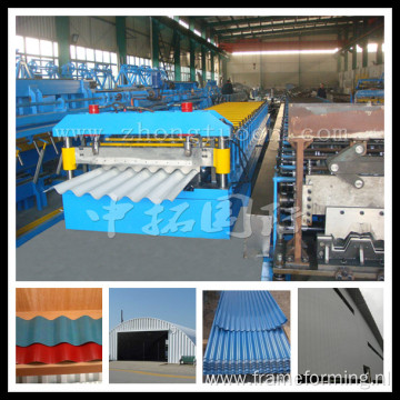 Corrugated Roof Sheet Roll Forming Machine